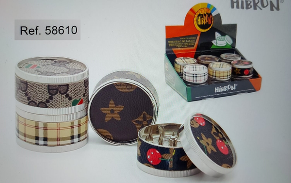 GRINDER TABACO ALUMINIO HIBRON