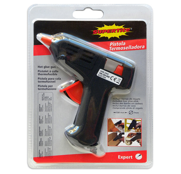 PISTOLA SILICONA ELECTRICA SUPERTITE 10W