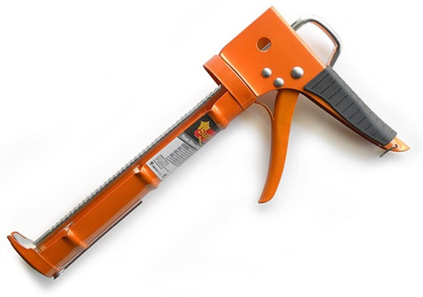 PISTOLA METAL PORTA SILICONA SUPERTITE