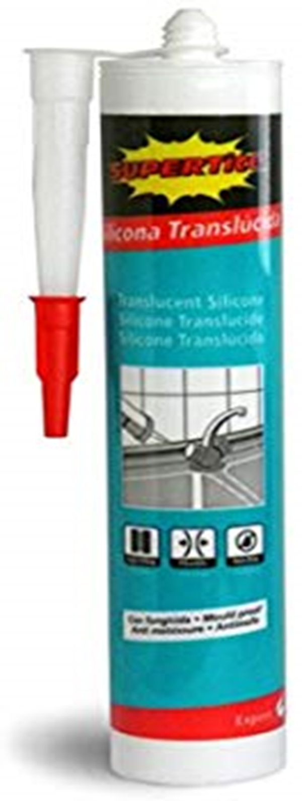 SILICONA BOTE TRANSLUCIDA SUPERTITE (12)