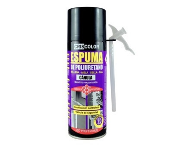 ESPUMA DE POLIURETANO CRISCOLOR 300ml