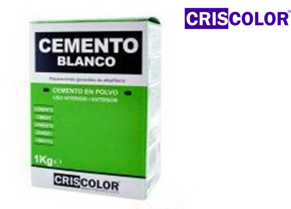 CEMENTO POLVO BLANCO CRISCOLOR
