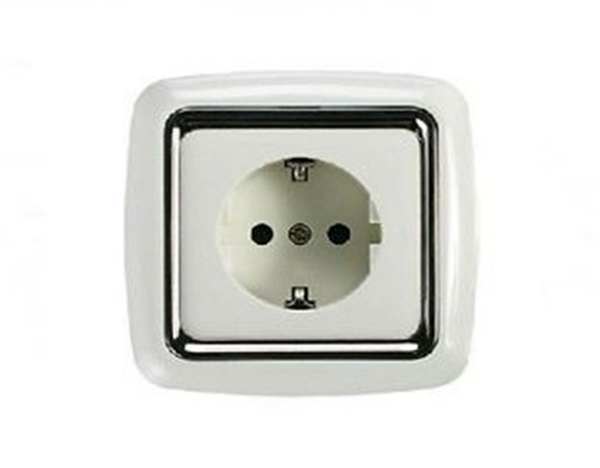 ENCHUFE BASE SCHUKO EMPOTRAR BLISTER (6)