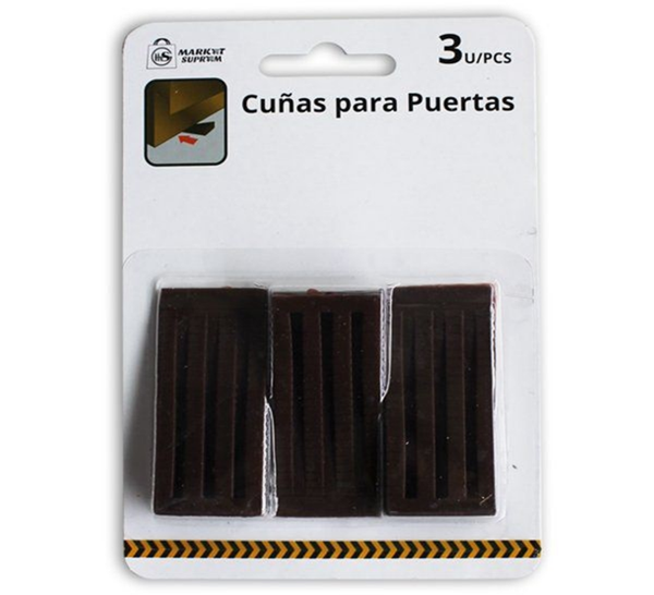 CUÑAS PARA PUERTAS MARRON 3ud (12)