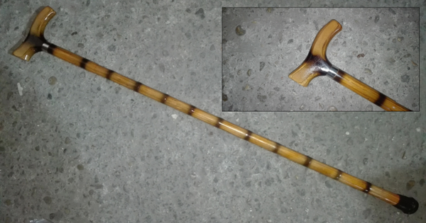 BASTON DE MADERA ENCERADO