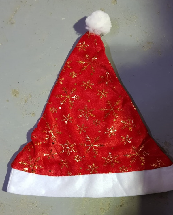 GORRO PAPA NOEL ADULTO DECORADO (12)