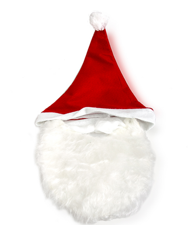 GORRO PAPA NOEL ADULTO BARBA (12)