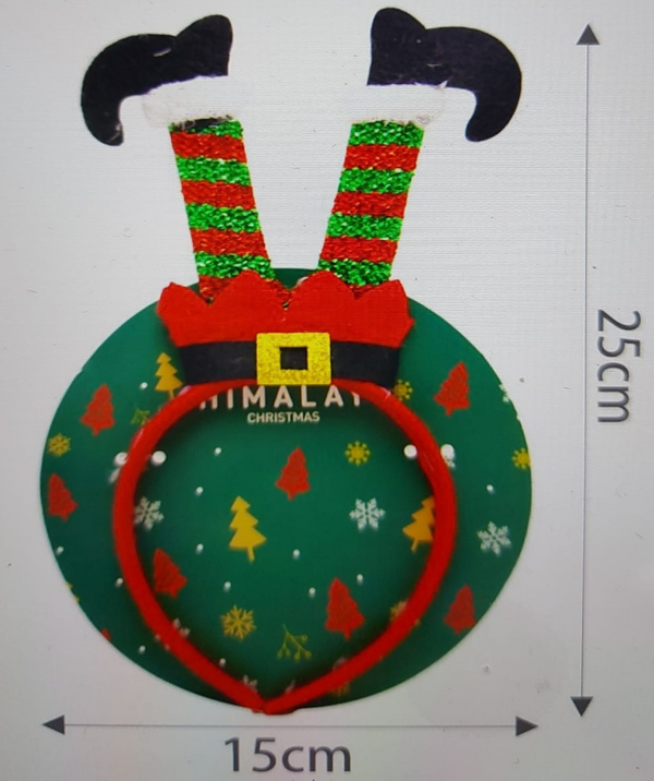 DIADEMA NAVIDAD SANTA CLAUS