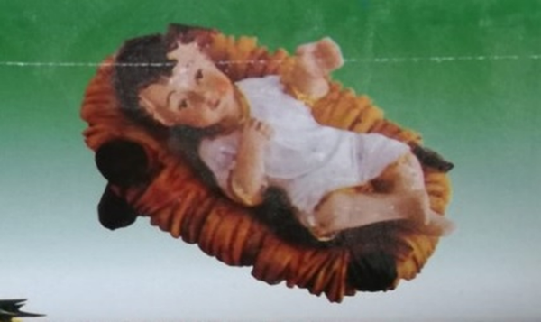 NIÑO JESUS PEQUEÑO PESEBRE 8cm