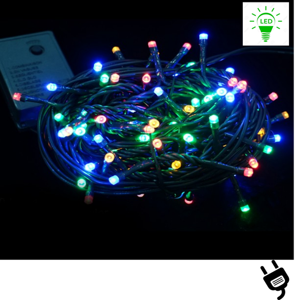 LUCES NAVIDAD LED MULTICOLOR