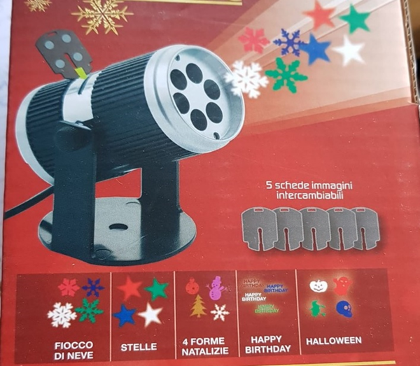 PROYECTOR LUCES ACCION 5TIPOS