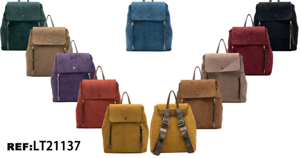 MOCHILA PASEO ACOLCHADA CREMALLERA