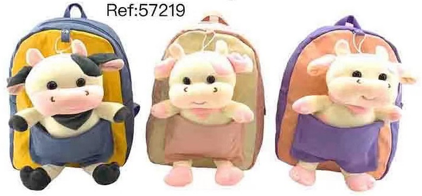 MOCHILA PASEO ANIMALES PELUCHE