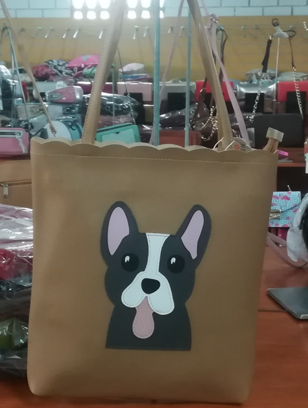 BOLSO SHOPPING DECORADO