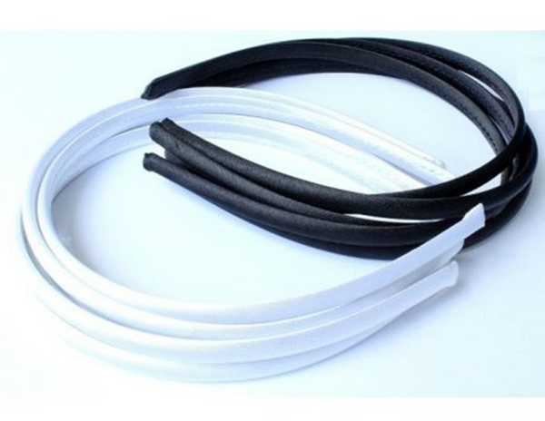DIADEMA SRA. FORRADA BLANCA/NEGRA (12)