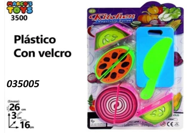 COCINITAS JUEGO CORTAR VEGETALES