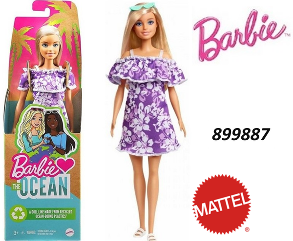 MUÑECA BARBIE OCEAN VESTIDO