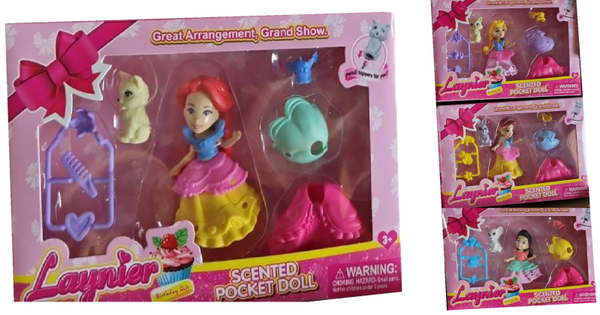 MUÑECA PRINCESA ACCESORIOS CAJA