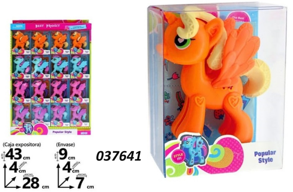 PONY CAJITA ACETATO COLORES (12)
