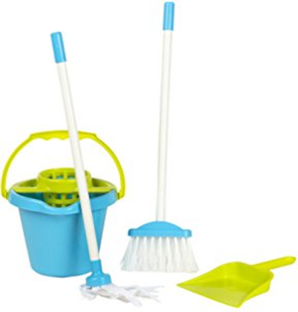 CUBO+ACCESORIOS LIMPIEZA JUGUETE