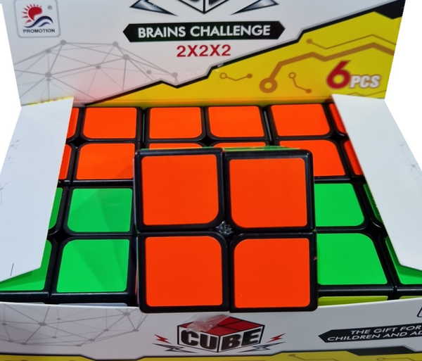 CUBO RUBIK 2x2 MARFIL EXPOSITOR (6)