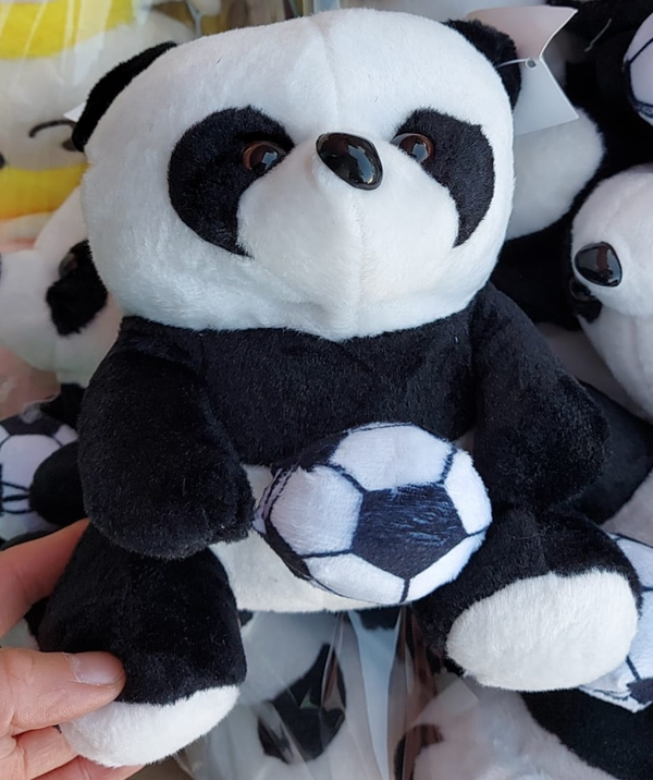 PELUCHE OSO PANDA BALON 23cm