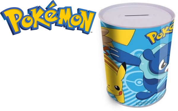 HUCHA LATA POKEMON 16cm