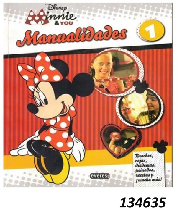 LIBRO MANUALIDADES MINNIE