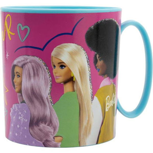TAZA MELAMINA BARBIE 350ml