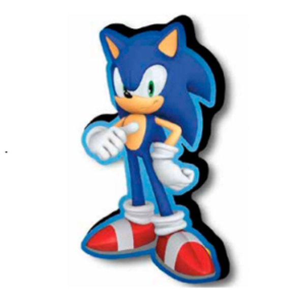 COJIN 3D SILUETA SONIC