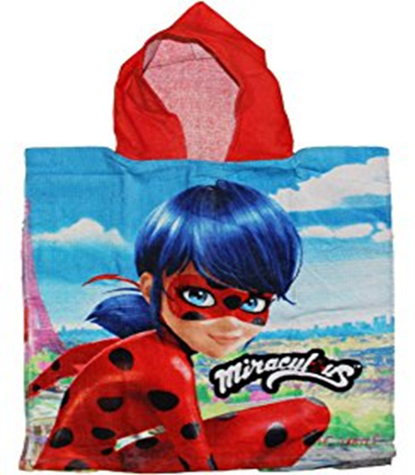 PONCHO PLAYA LADYBUG