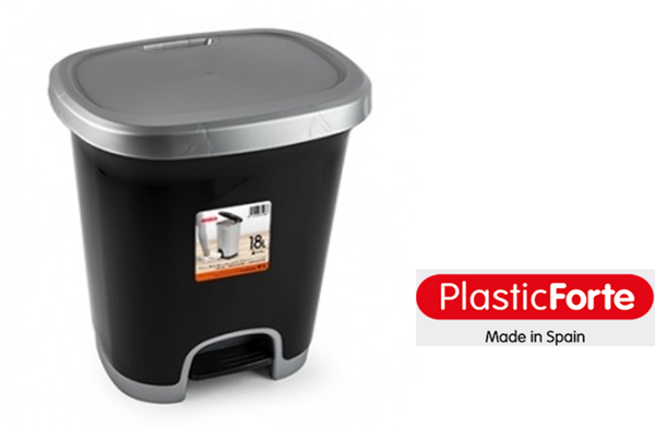CUBO BASURA PEDAL 18litros COCINA