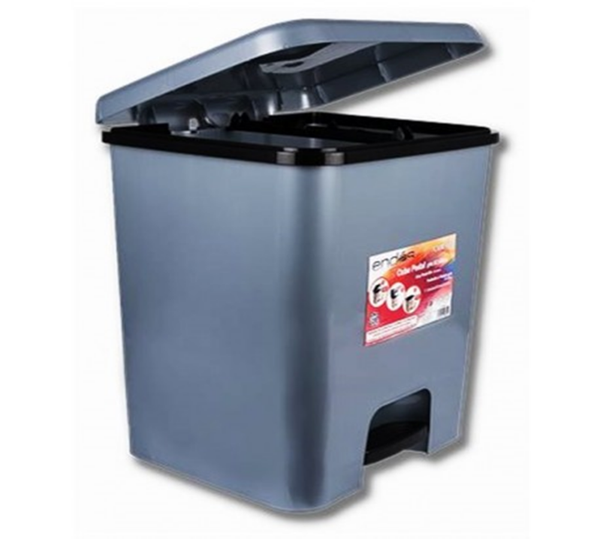 CUBO BASURA PEDAL 52litros COCINA