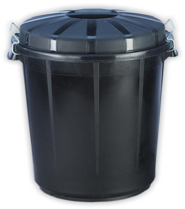 CUBO BASURA 100litros CON TAPA