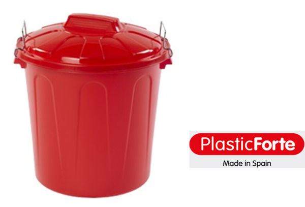 CUBO BASURA 21litros CON TAPA (6)