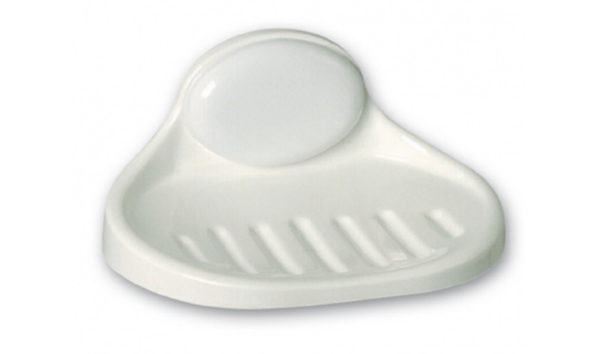 JABONERA SOPORTE PARED BLANCA