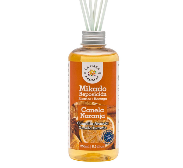 AMBIENTADOR MIKADO CANELA-NARANJA 250ml (6)