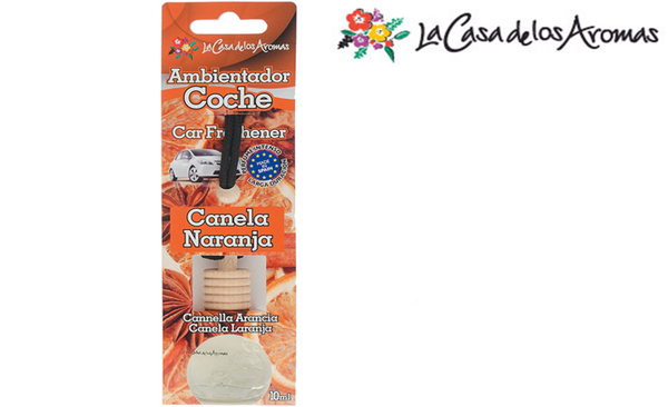 AMBIENTADOR COCHE CANELA NARANJA 10ml