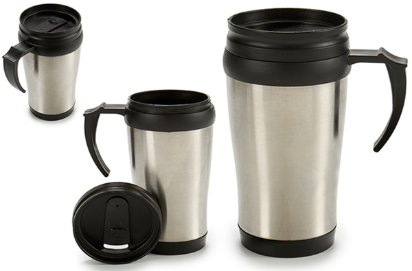 TAZA TERMICA ACERO INOXIDABLE 14cm