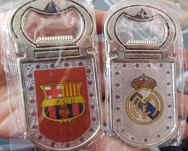 ABREBOTELLAS IMAN FUTBOL