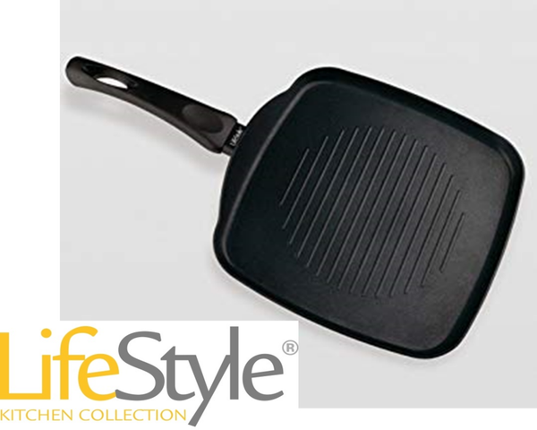 SARTEN ALUMINIO ASADORA GRILL 27cm