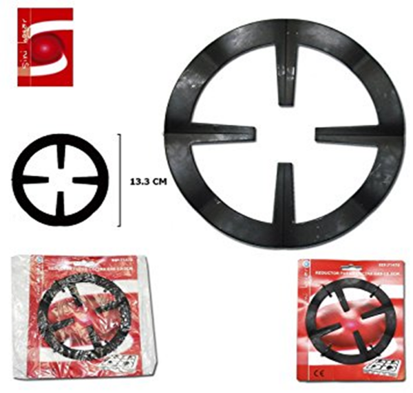 REDUCTOR FUEGO METAL NEGRO