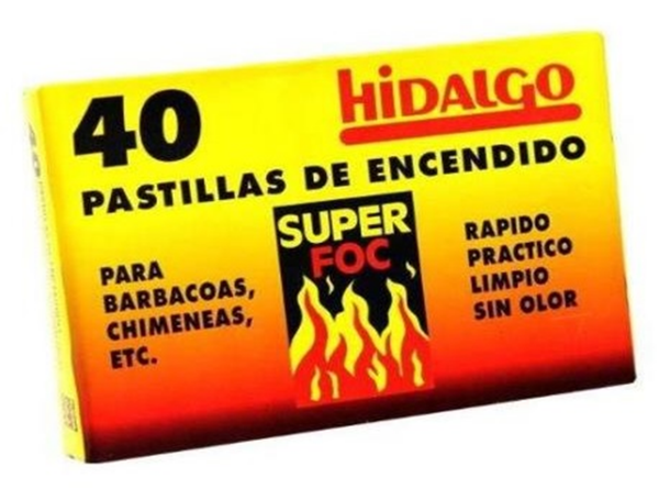 PASTILLAS DE FUEGO HIDALGO 40ud (24)