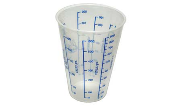 VASO PLASTICO MULTI MEDIDOR