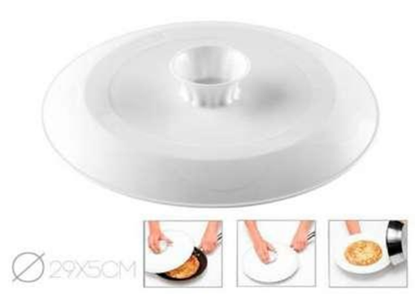 VUELCA TORTILLAS PLASTICO 29cm