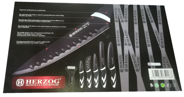JUEGO CUCHILLOS 6pz HERZOG