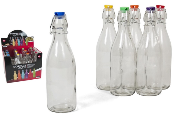 BOTELLA CRISTAL CIERRE GASEOSA 950ml (6)