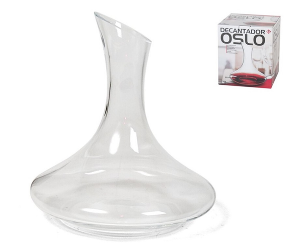 DECANTADOR CRISTAL OSLO 24cm 1,7litros