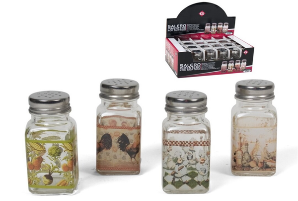 SALERO CRISTAL DECORADO