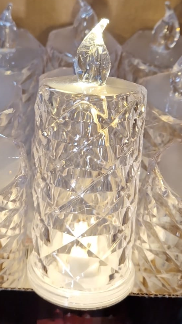 VELA LED TRANSPARENTE